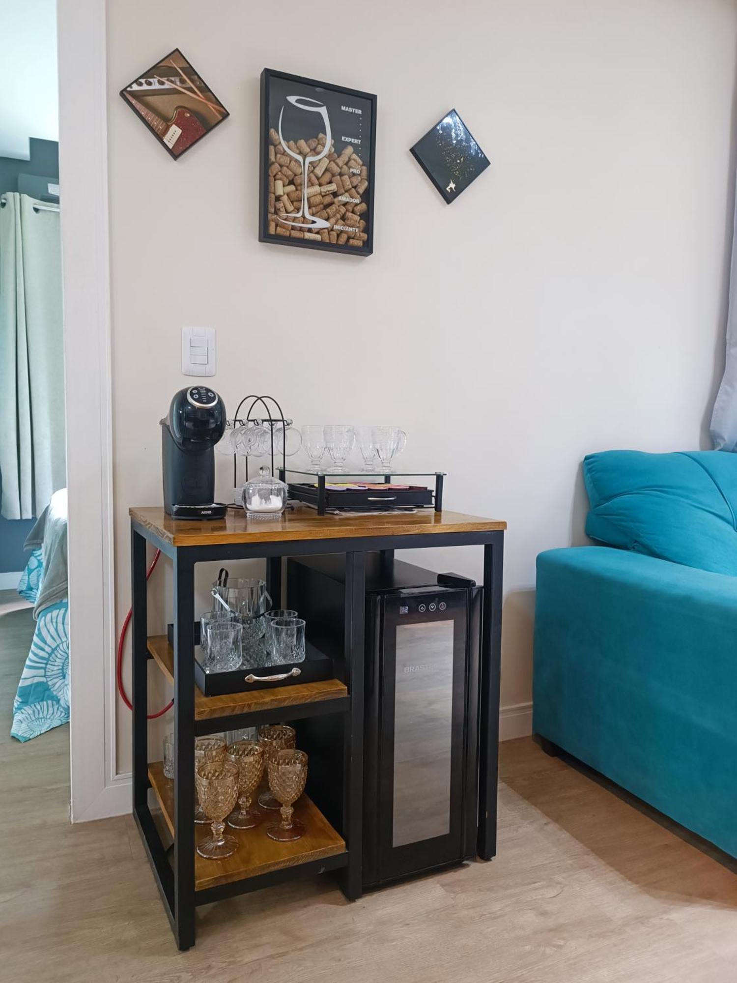 Ferienwohnung Aconchego Azul Do Mar Balneário Camboriú Exterior foto
